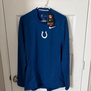Nike Royal Blue Hyperwarm Dri-Fit NFL Pullover